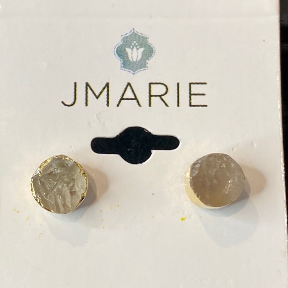 JMARIE Smoky quartz studs - Picture 3 of 10